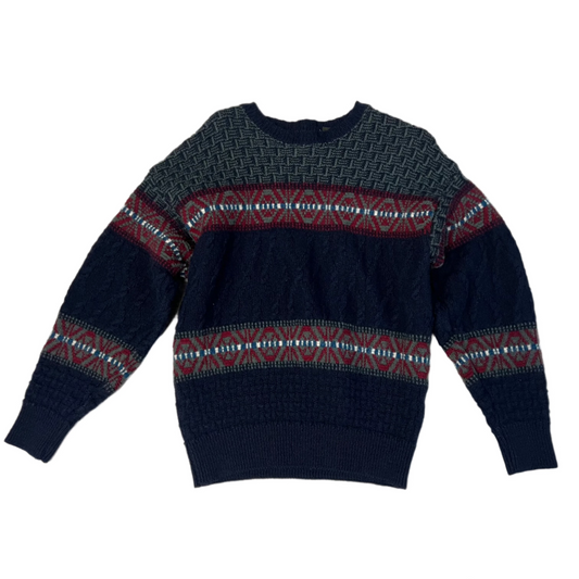 Blue Pendleton Sweater Crewneck - L