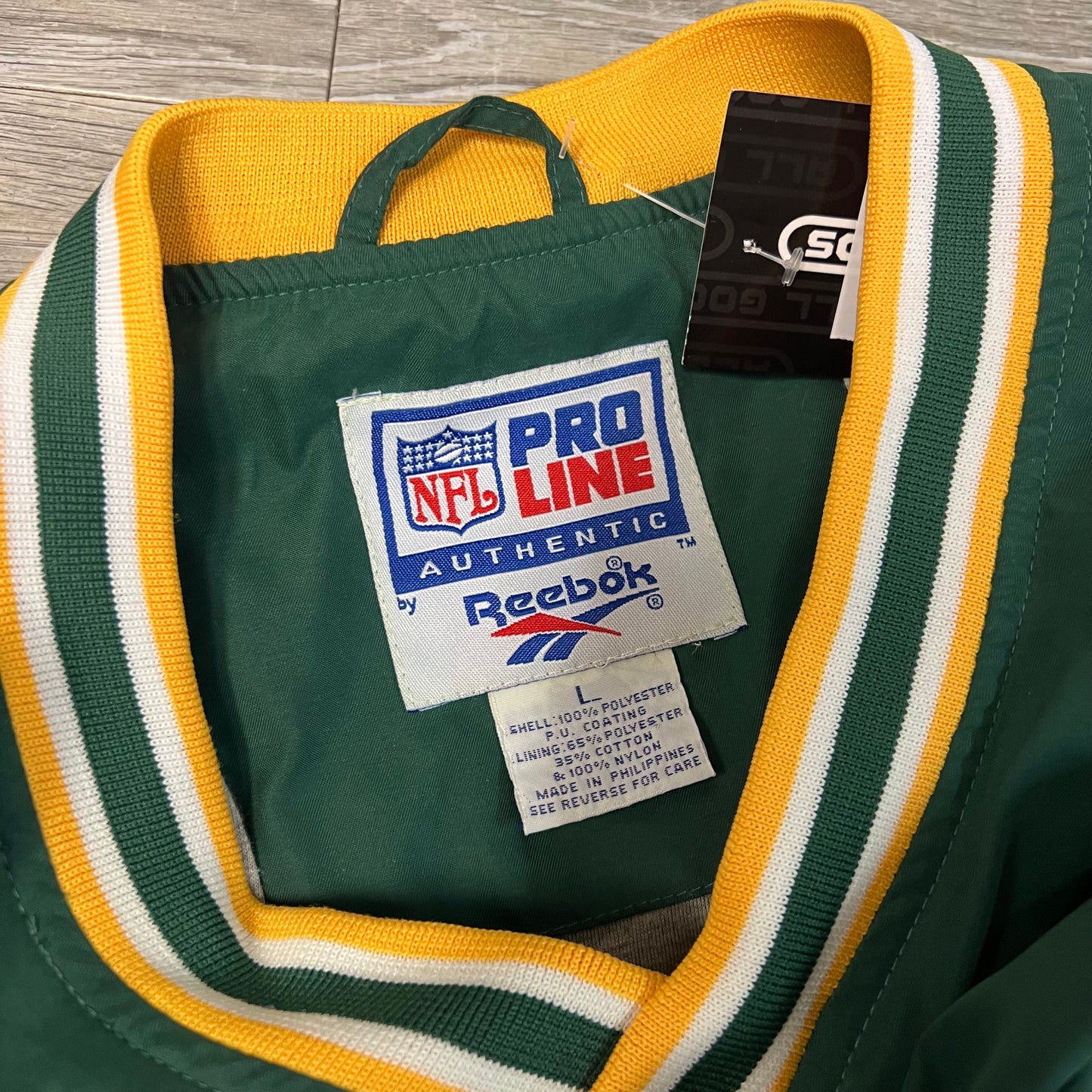 Green Bay Packers Windbreaker - L