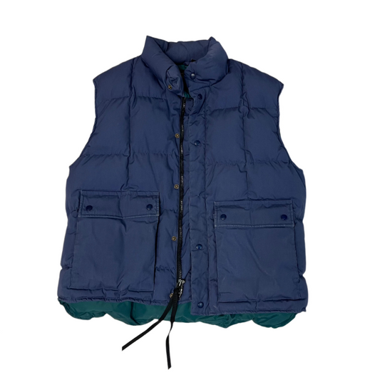 Eddie Bauer Blue Puffer Vest - XL