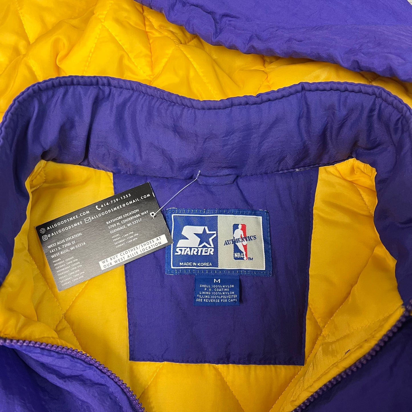 Starter Lakers Jacket - M