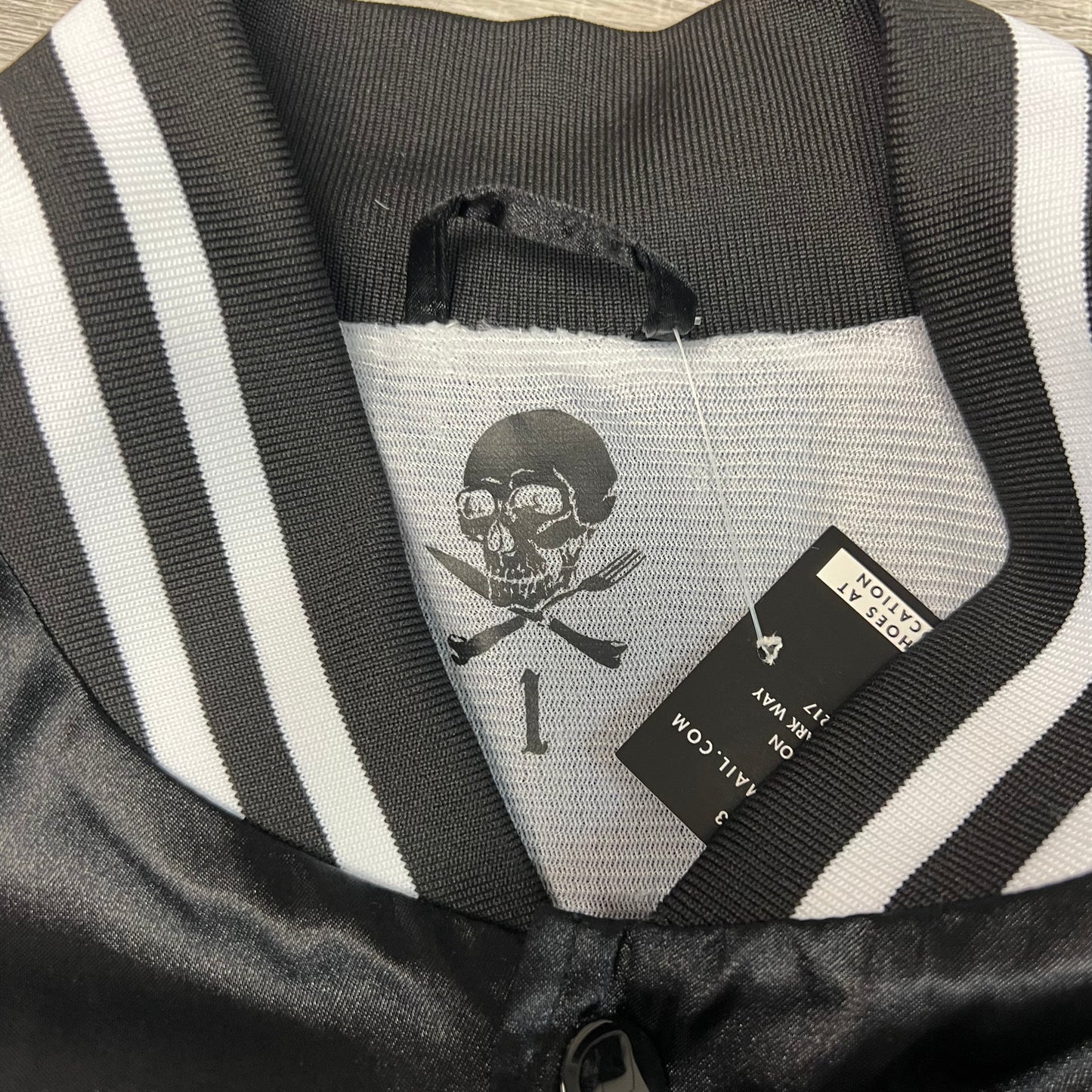 Boneyard Black Bomber Jacket - L