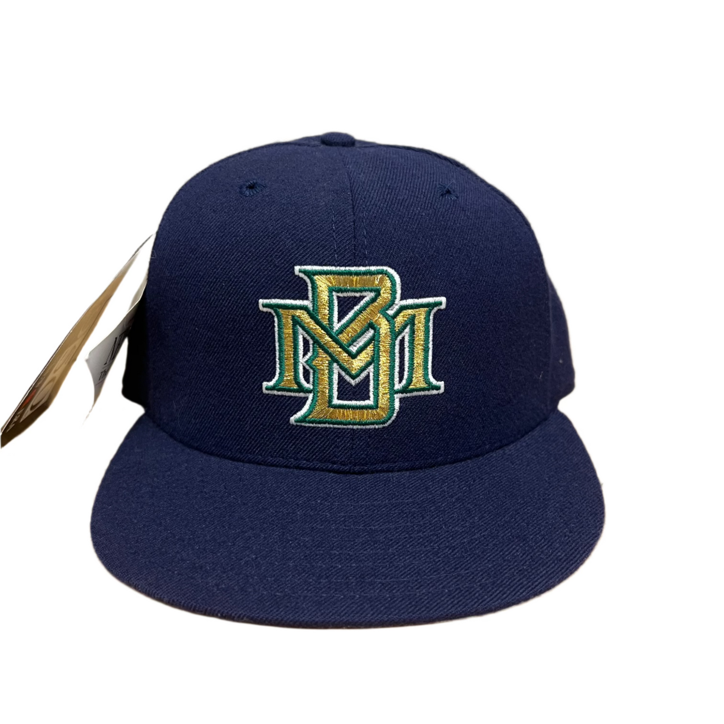 Milwaukee Brewers "MB" Navy Fitted Hat - 6 3/4