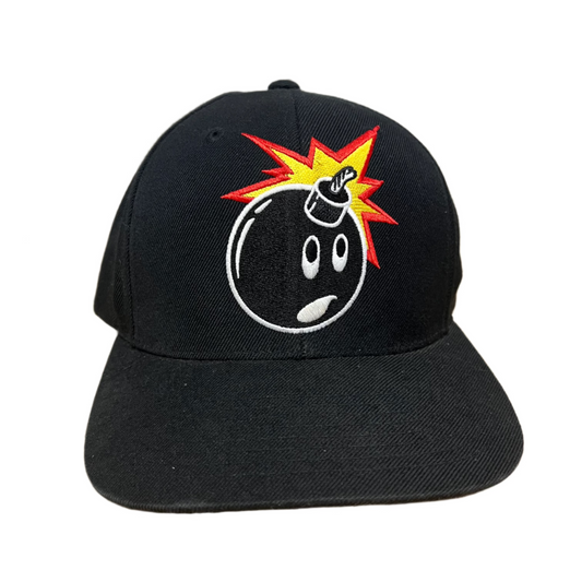 Cartoon Bomb Snapback Hat