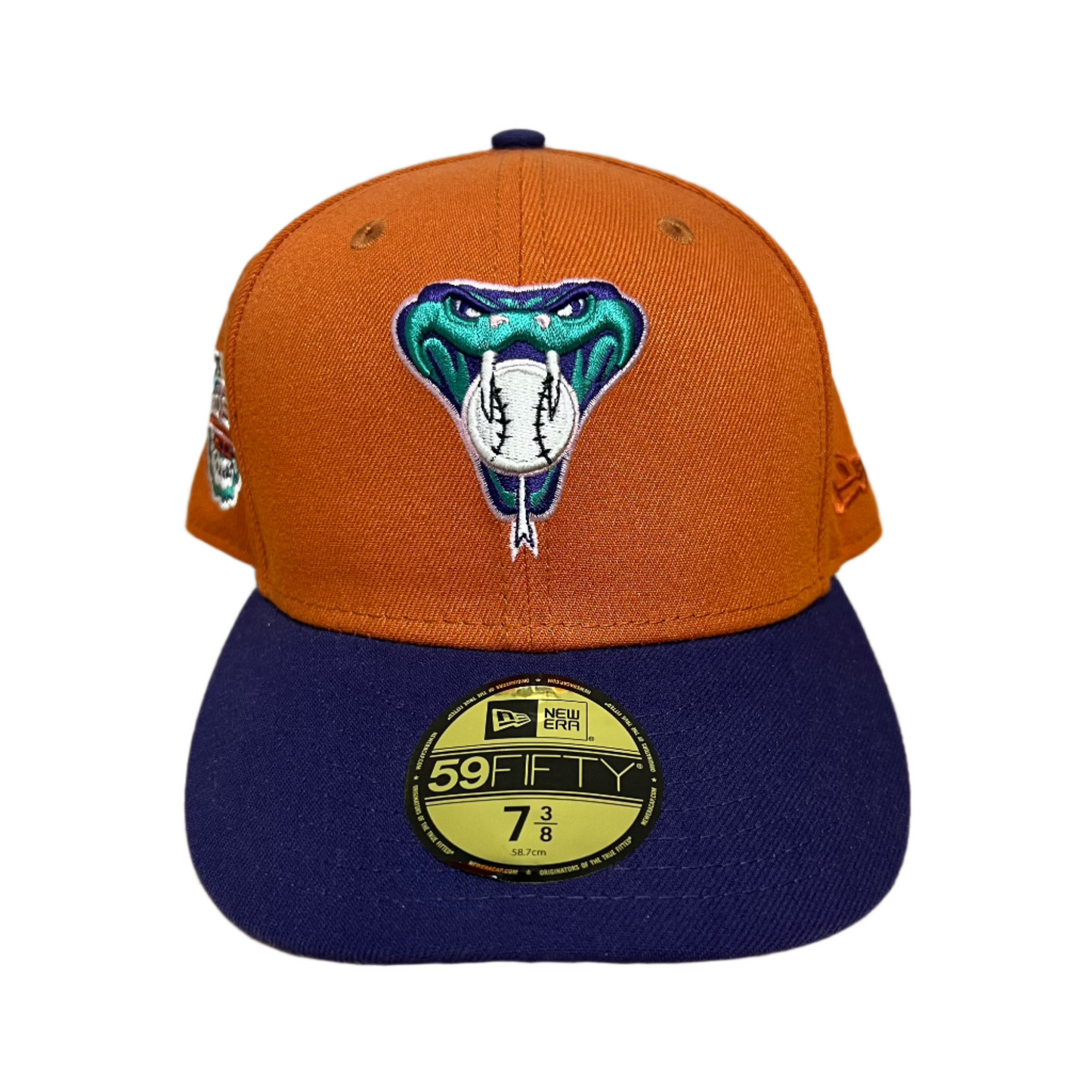 Arizona Diamondbacks Snake Fitted Hat - 7 3/8
