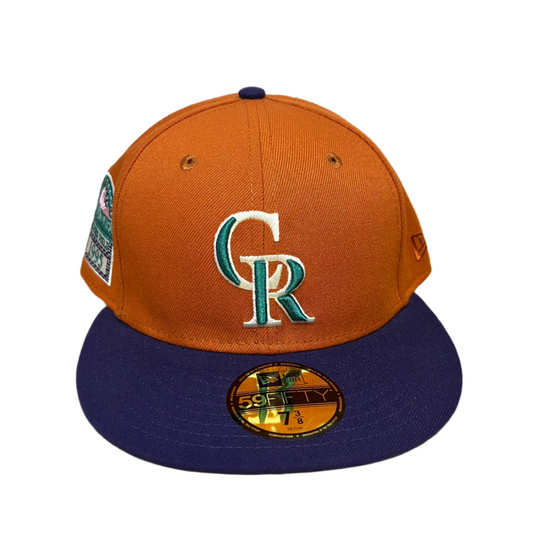 Colorado Rockies Fitted Hat - 7 3/8
