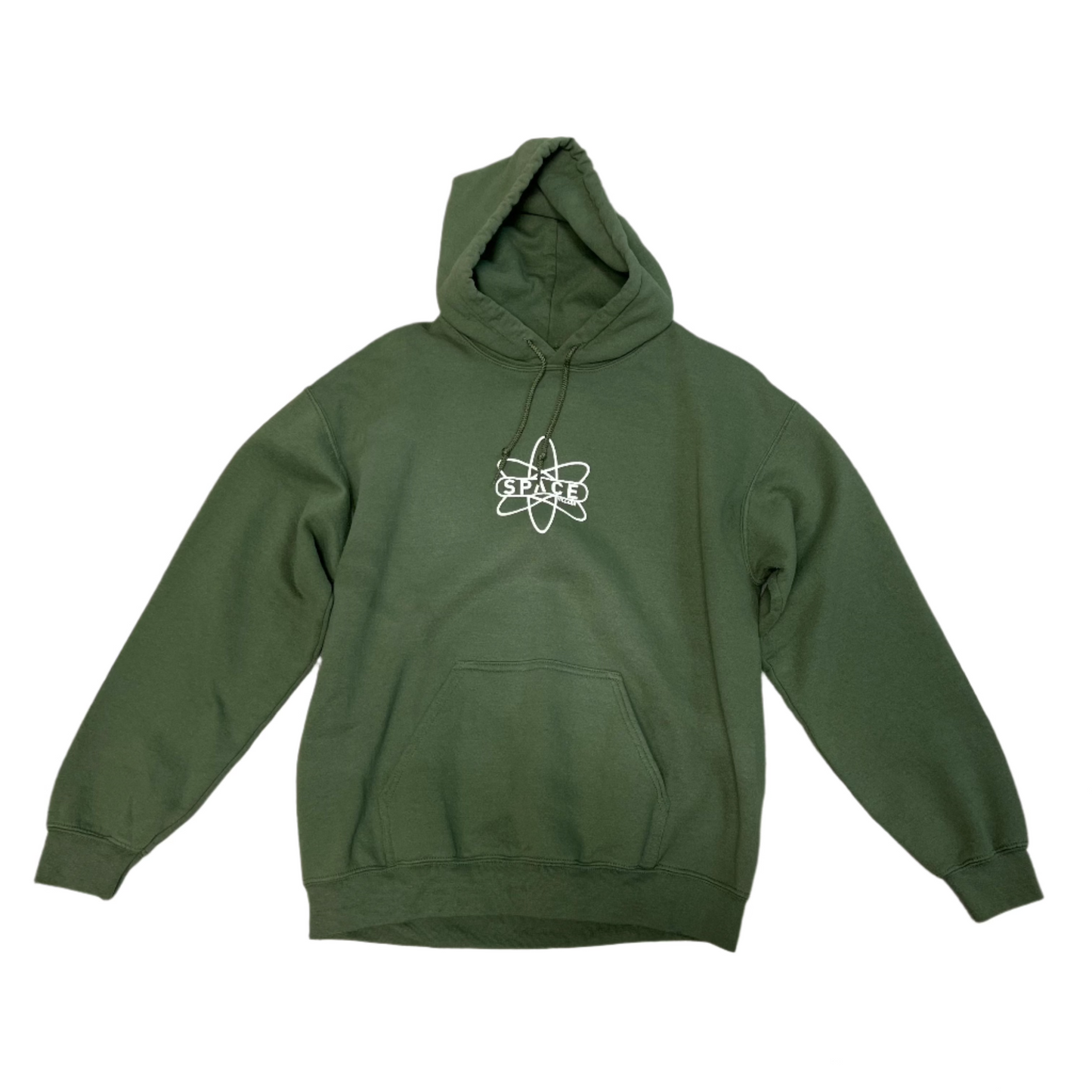 Space Village Green Hoodie - S
