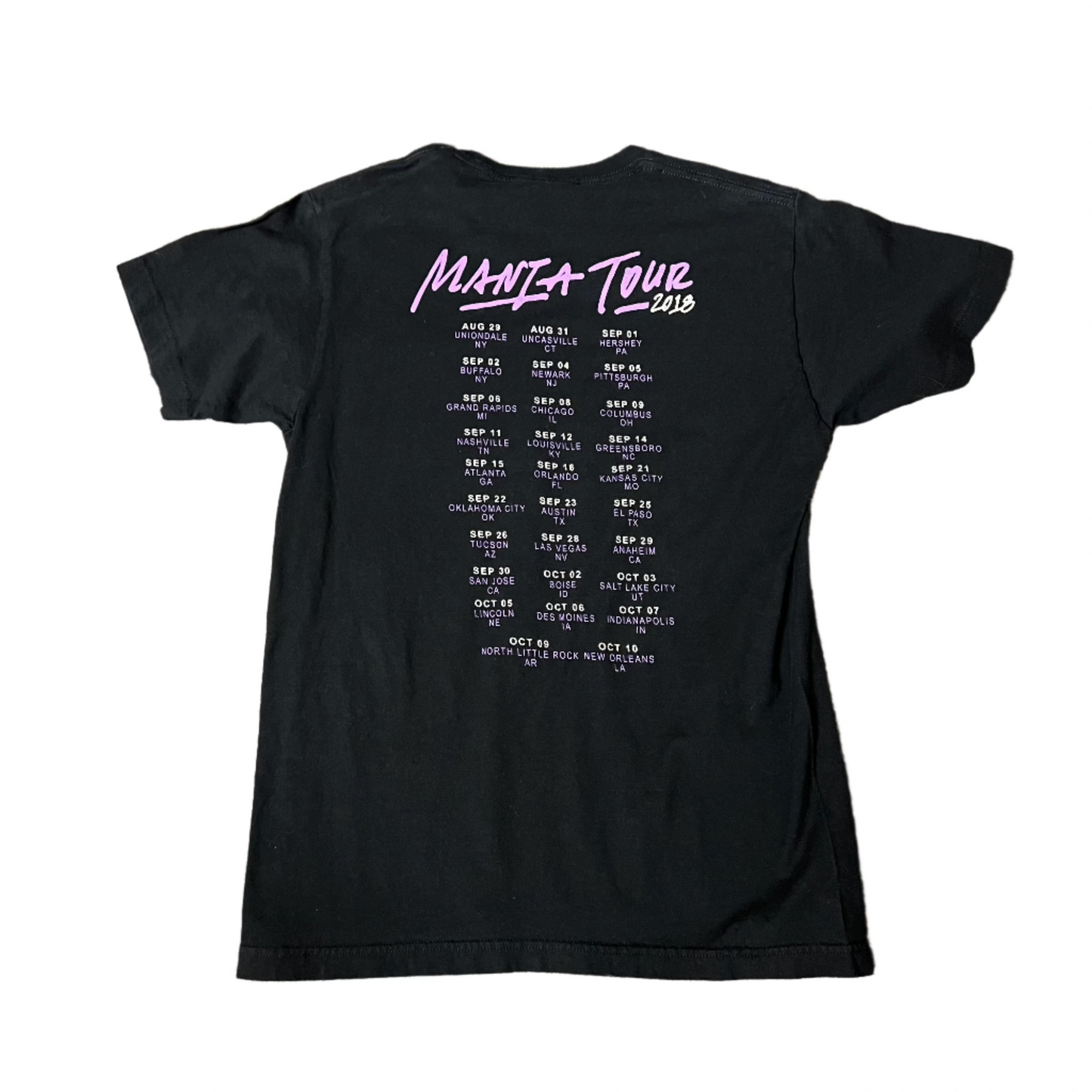 Fall Out Boy Mania Tour Shirt - M