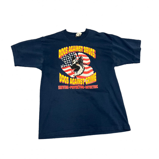 Dogs Against Drugs Shirt - L