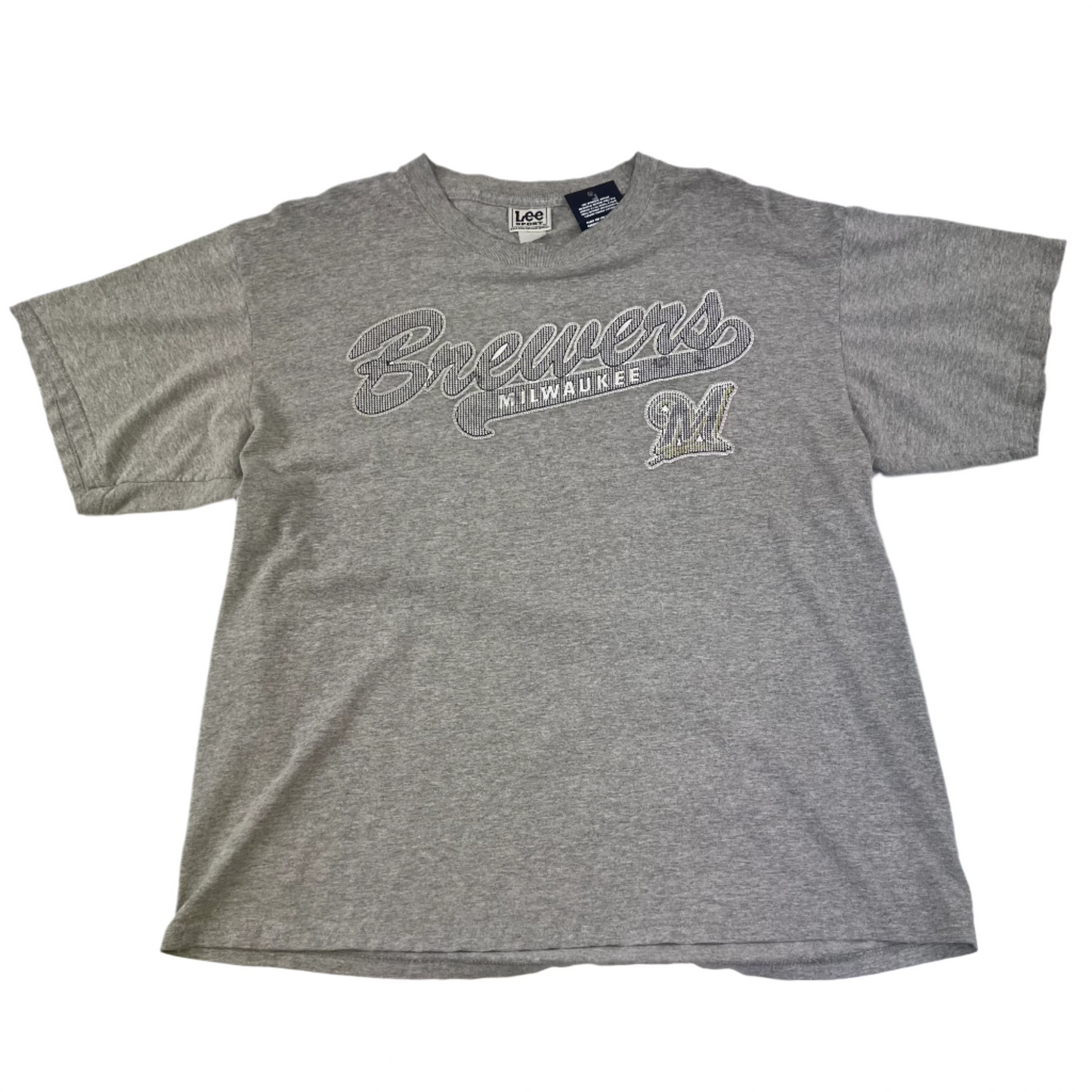 Lee Milwaukee Brewers Grey Shirt