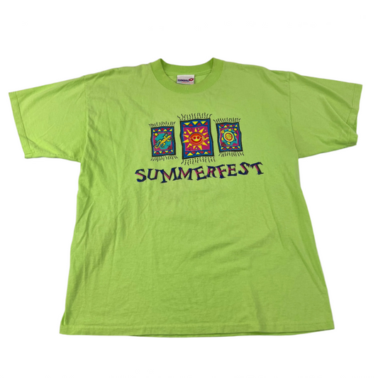 Summerfest Neon Green Shirt