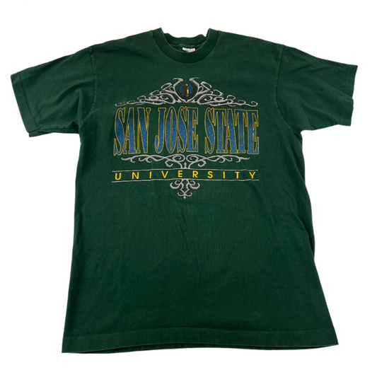 San Jose State University Green Shirt - L