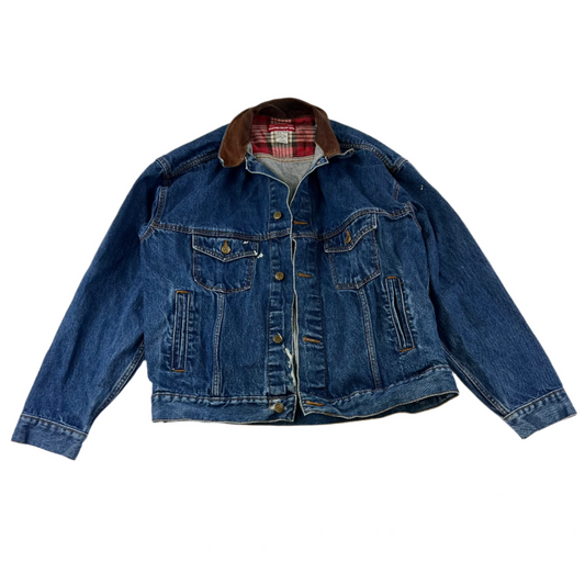 Marlboro Country Store Dark Wash Jean Jacket - L