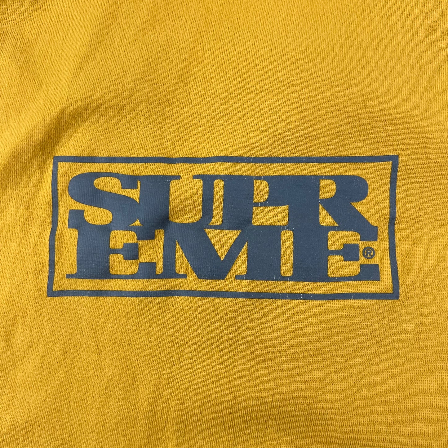 Supreme Mustard Yellow Shirt - XL