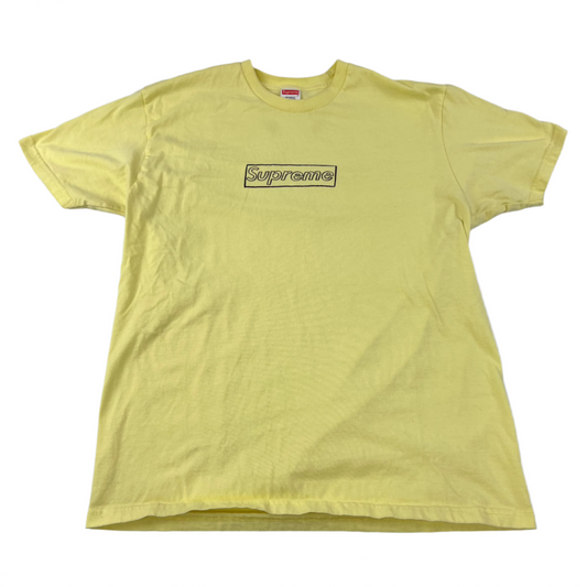 Supreme Light Yellow Shirt - L