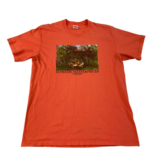 Supreme Masterpieces 1994 Tiger Jungle Orange Shirt - M