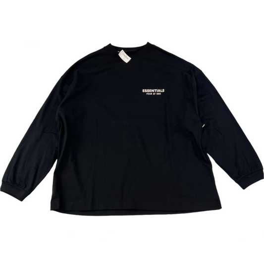 Essentials Fear Of God Black Long Sleeve Shirt - M
