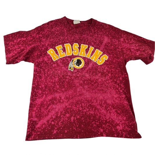Washington Redskins Red Tie Dye Shirt- Large