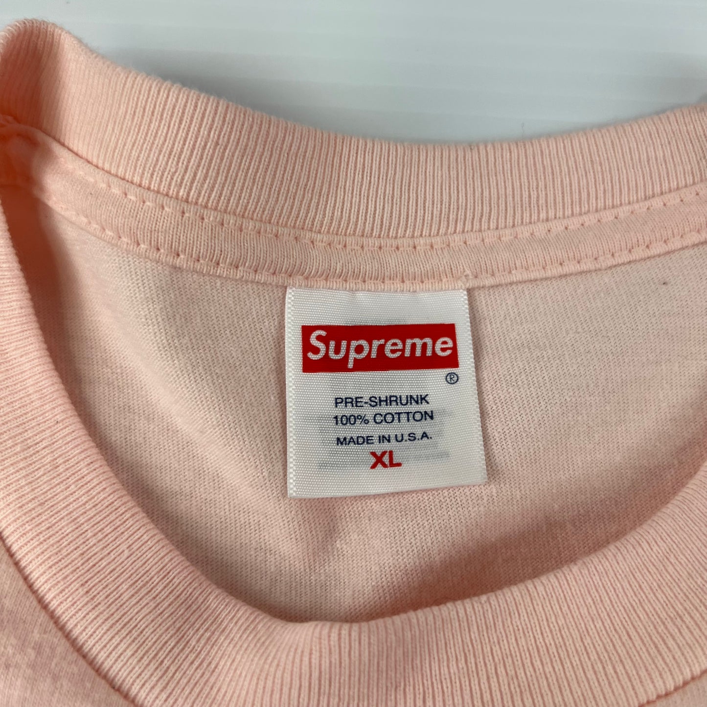 Supreme Peach Shirt - XL