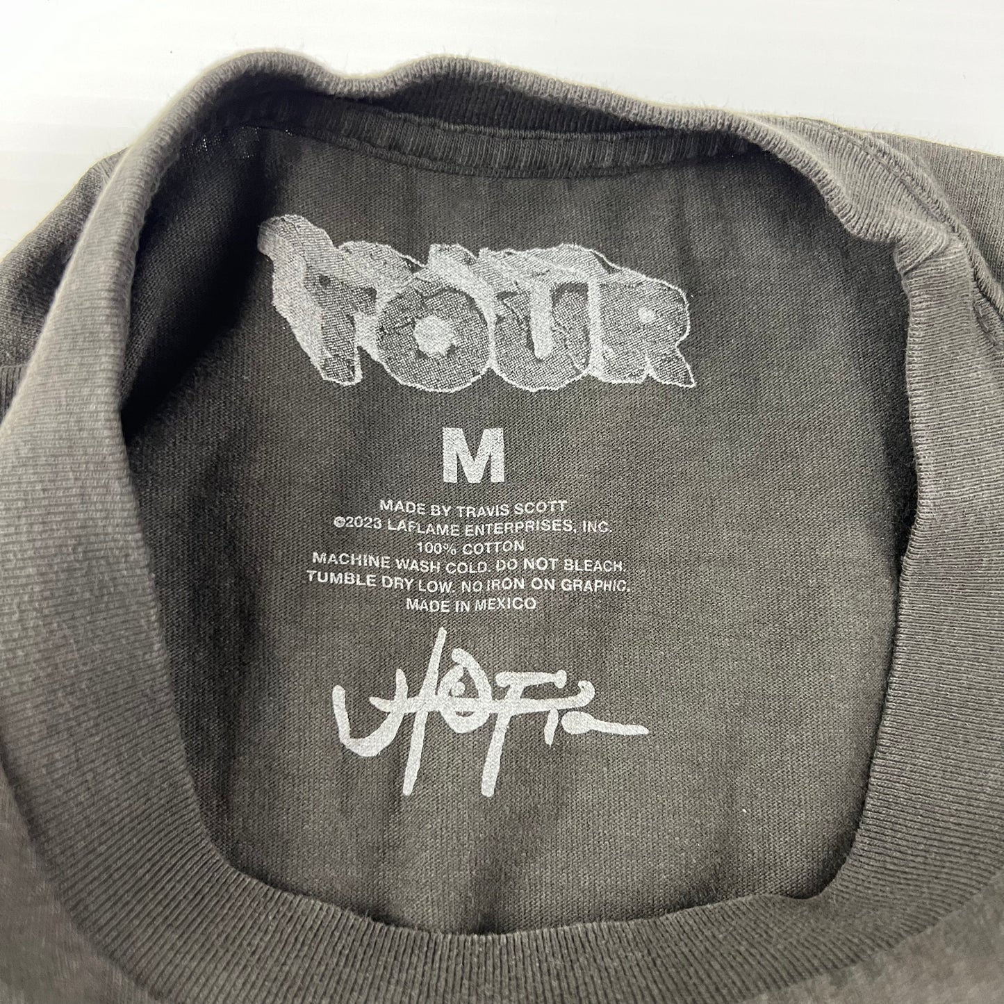 Utopia Travis Scott Do You Like The Way It Sounds Tour Long Sleeve Shirt - M