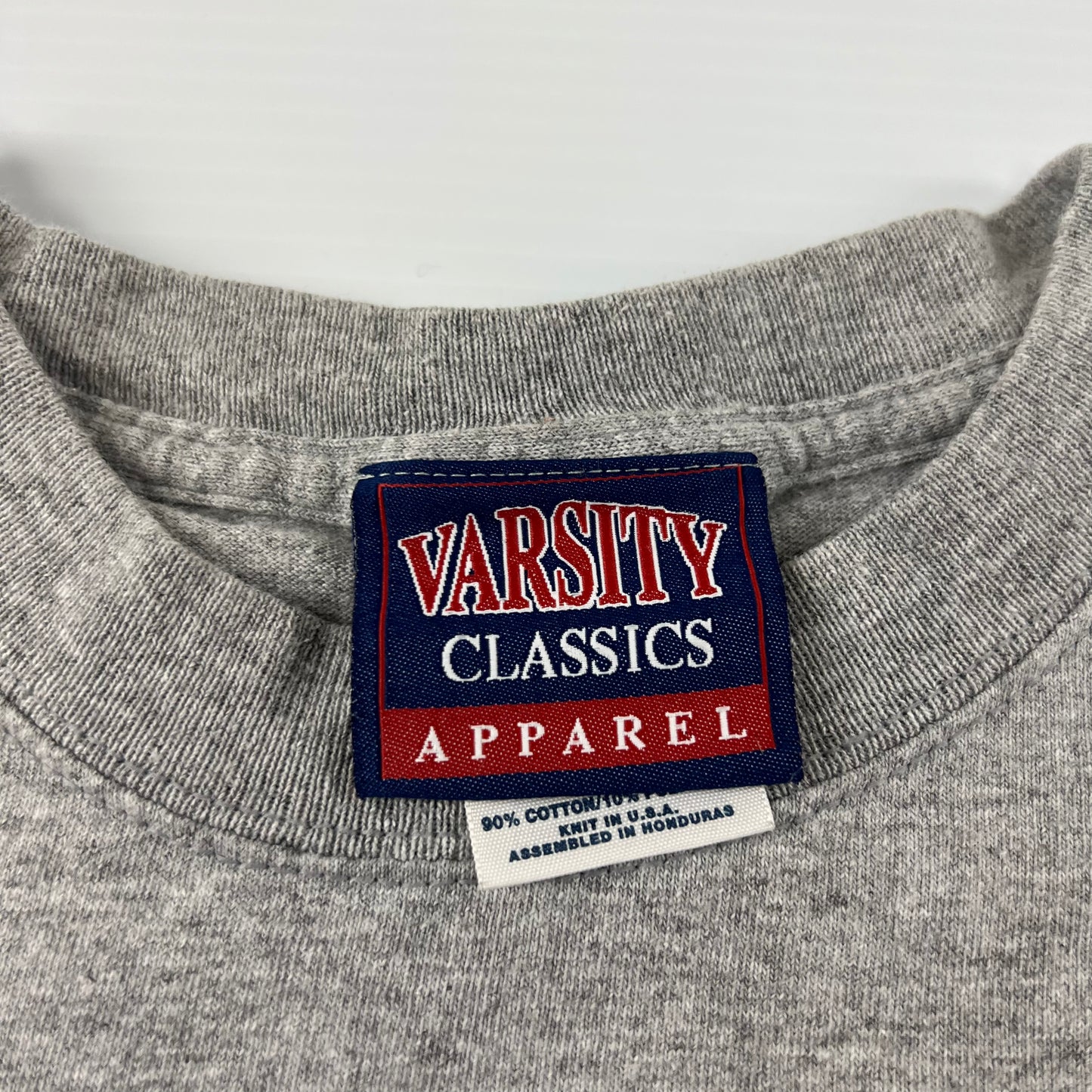 Varsity Classics Wisconsin Badgers Grey Shirt - L