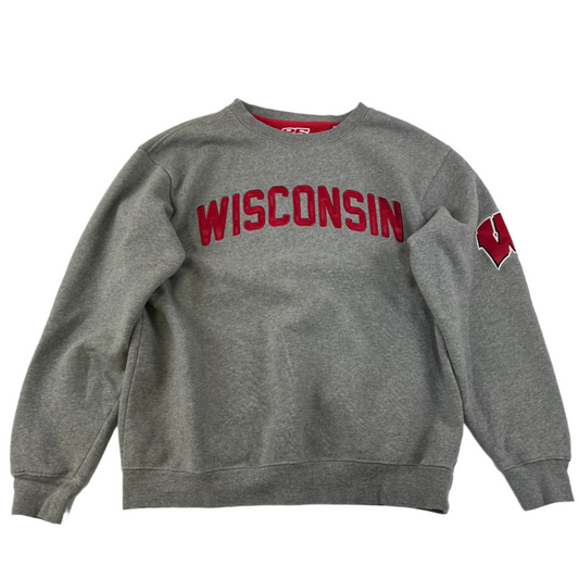E5 Wisconsin Badgers Madison Crewneck- L