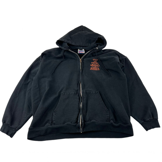 Hanes De Olde Original Dungeon Zip Up Hoodie - XL