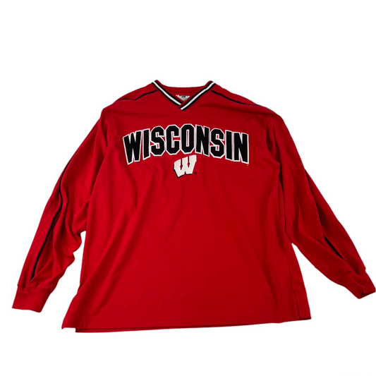 Wisconsin Badgers Lee Sport Long Sleeve Shirt - L