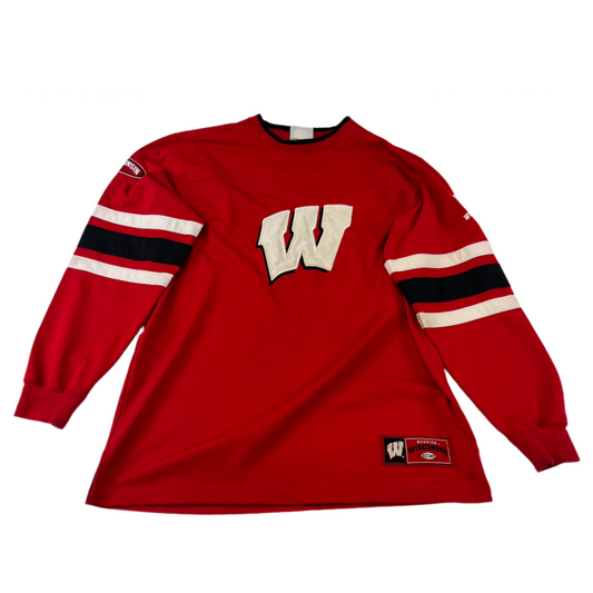 NCAA Wisconsin Badgers Long Sleeve Jersey Shirt - M