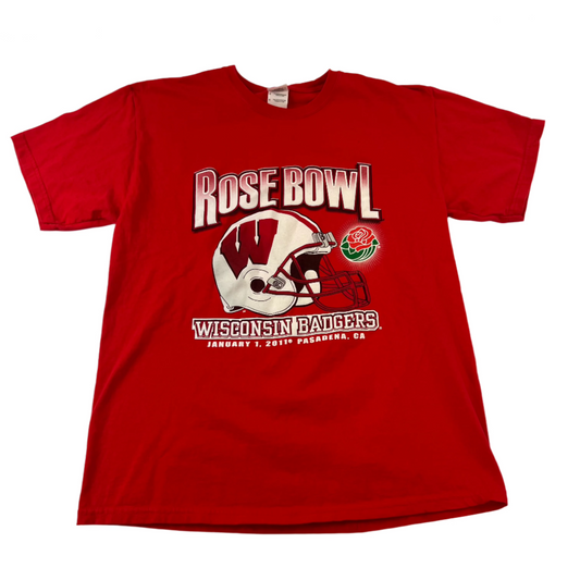 Wisconsin Badgers Rose Bowl 2011 Shirt - L