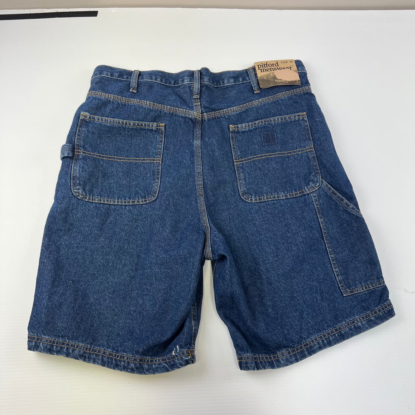 Pitford Menswear Carpenter Jorts Jean Shorts - 38