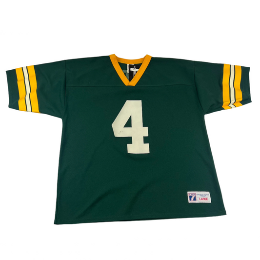 Green Bay Packers Football Jersey #4 Favre - Large