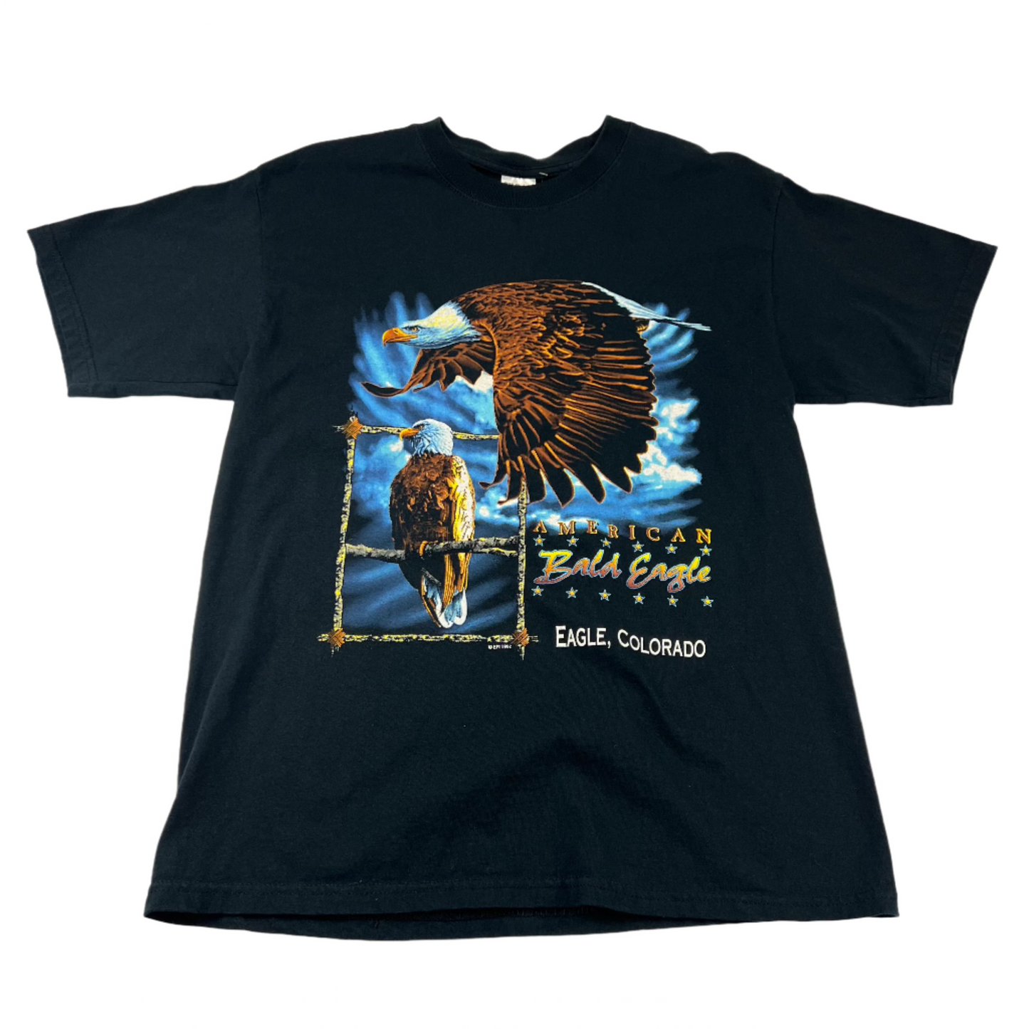 American Bald Eagle Colorado Shirt - L