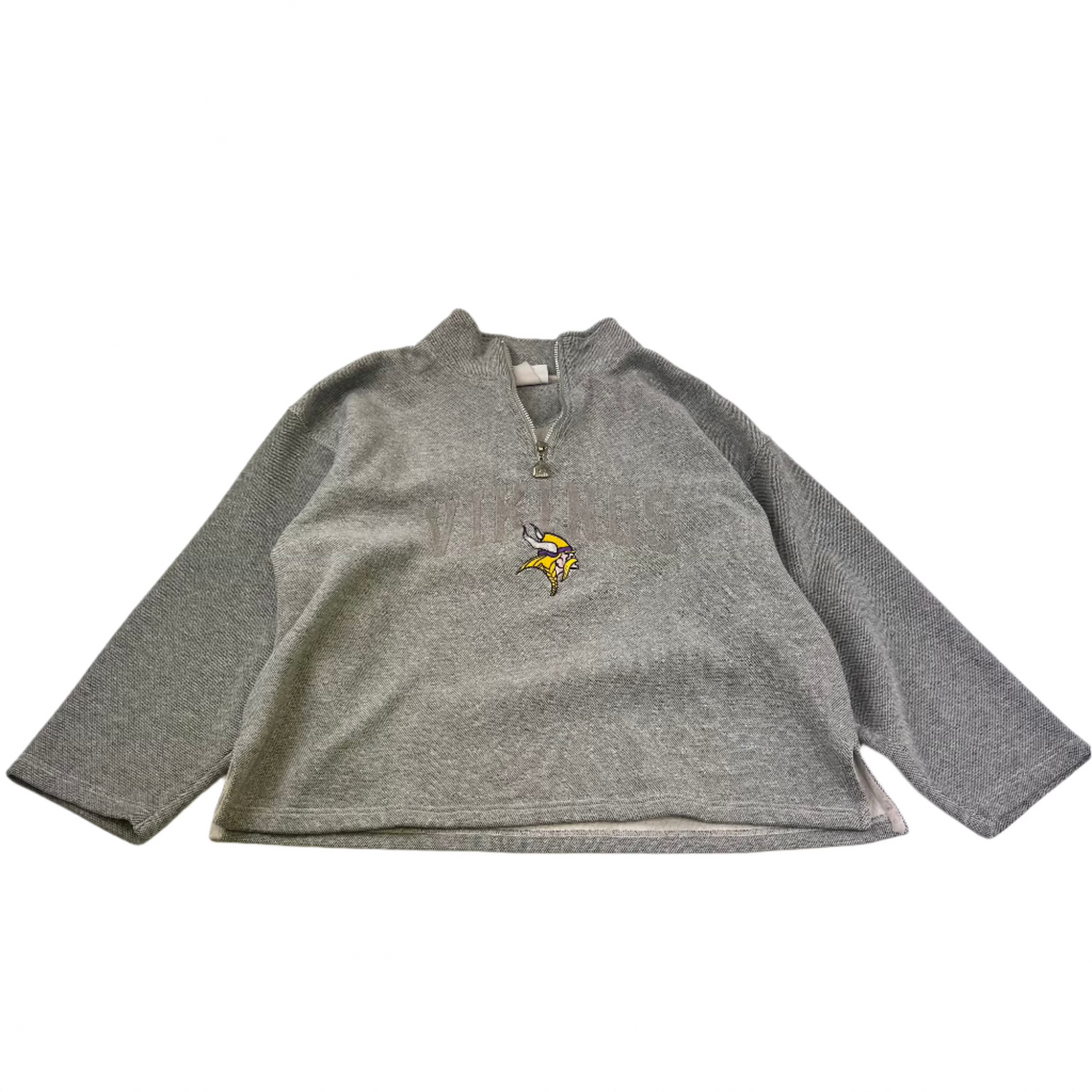 Vikings Pro Player Half Zip Crewneck