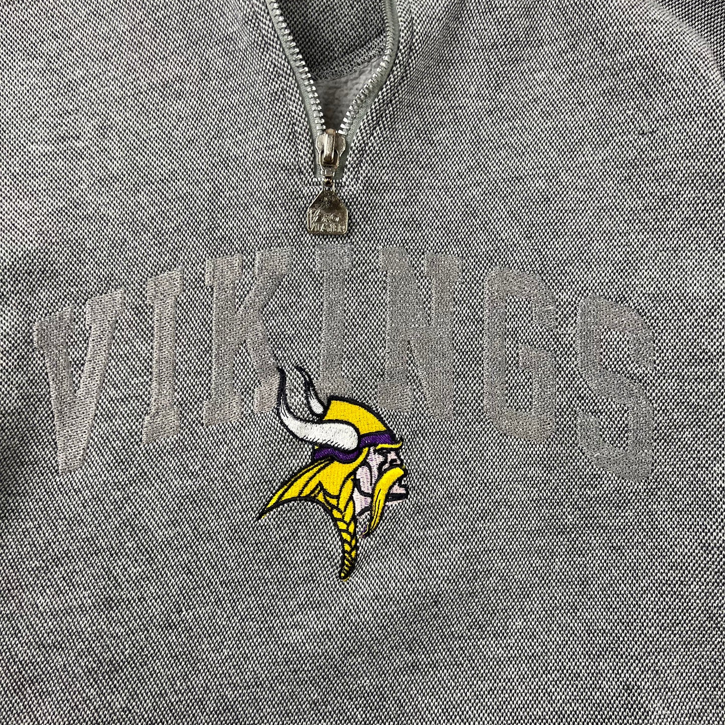 Vikings Pro Player Half Zip Crewneck