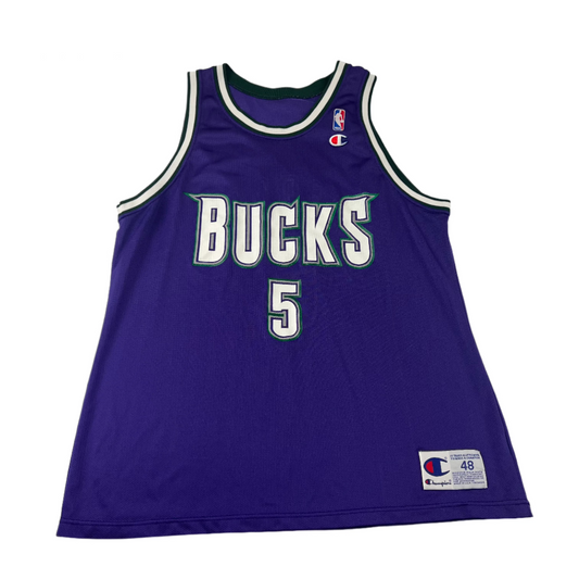 Murdock #5 Milwaukee Bucks Basketball Jersey - 48