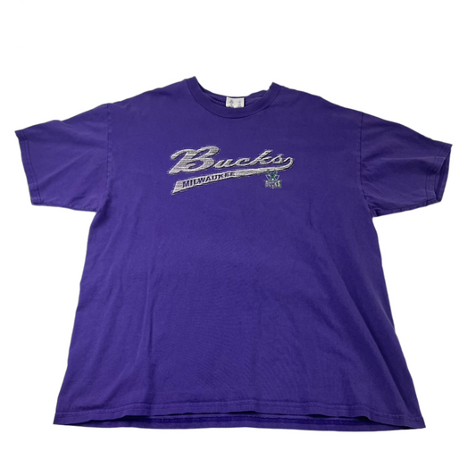 Milwaukee Bucks Purple T-Shirt - XL