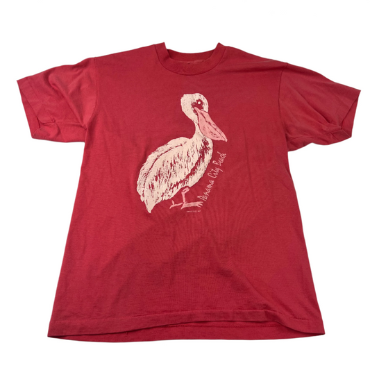 Panama City Beach Bird Pink T-Shirt