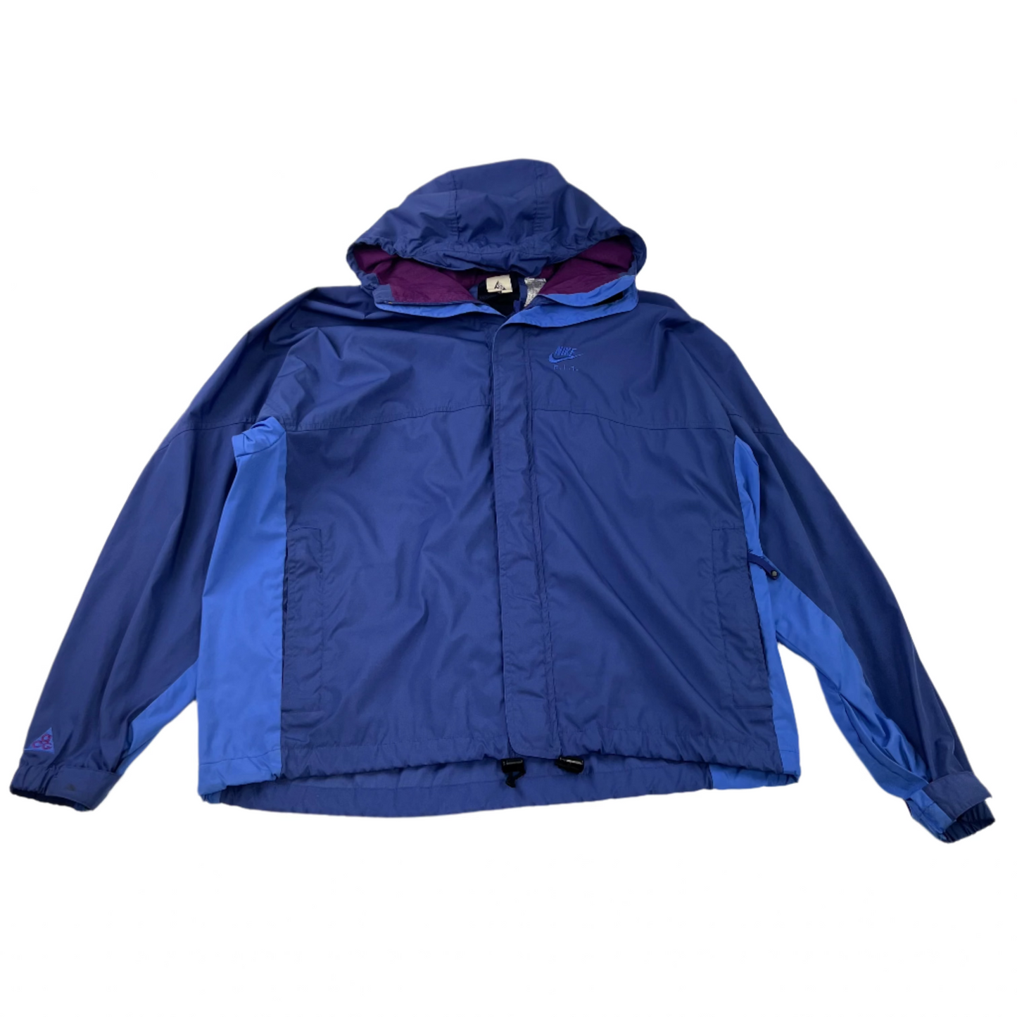 Nike ACG Purple Windbreaker Jacket - Large
