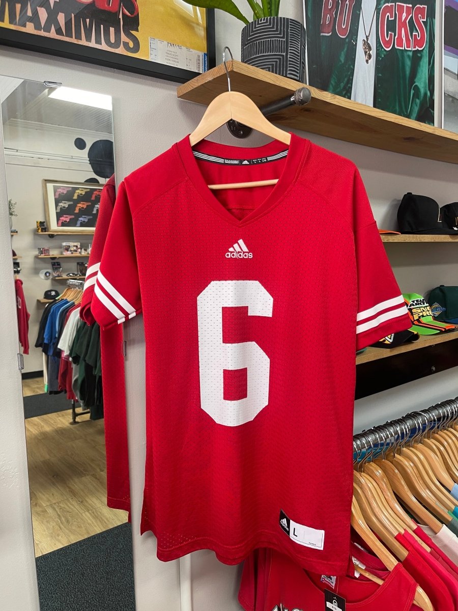 Adidas Wisconsin Badgers Jersey - Large - ALL GOODS - ALL GOODS