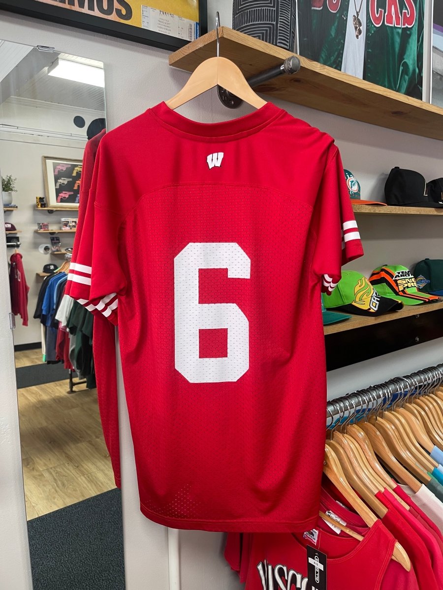 Adidas Wisconsin Badgers Jersey - Large - ALL GOODS - ALL GOODS