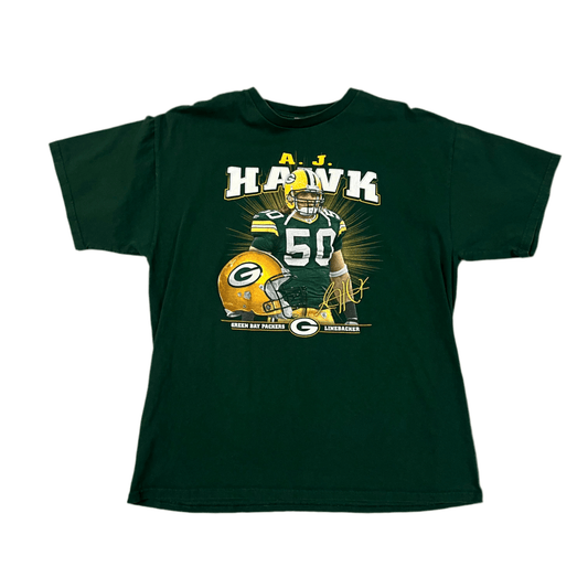 A.J. Hawk Packers Shirt - XL - ALL GOODS - ALL GOODS