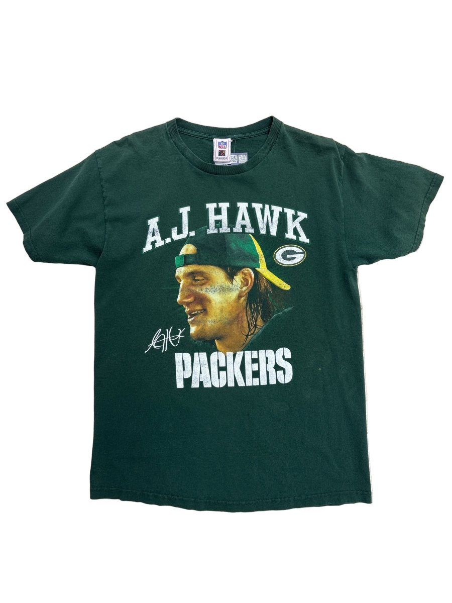 A.J Hawk Packers T-Shirt - Large - ALL GOODS - ALL GOODS