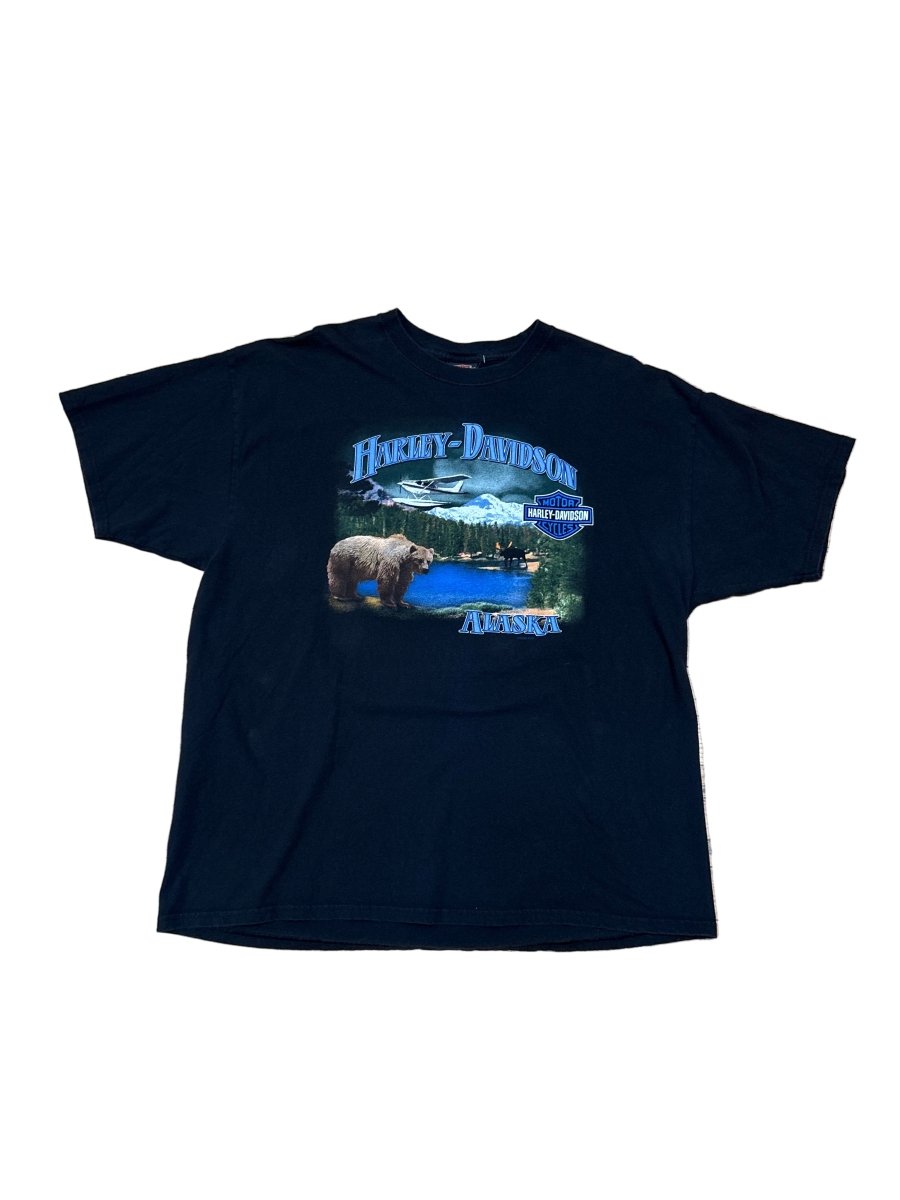 Alaska Harley Davidson T-Shirt - 2XL - ALL GOODS - ALL GOODS
