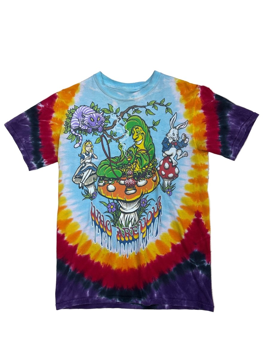 Alice In Wonderland Liquid Blue T-Shirt - Small - ALL GOODS - ALL GOODS