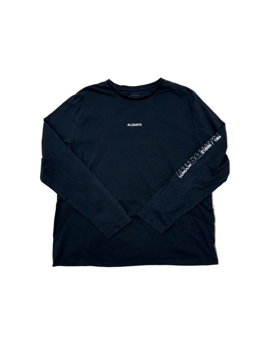 All Saints Center Logo Long Sleeve T-Shirt - 2XL - ALL GOODS - ALL GOODS