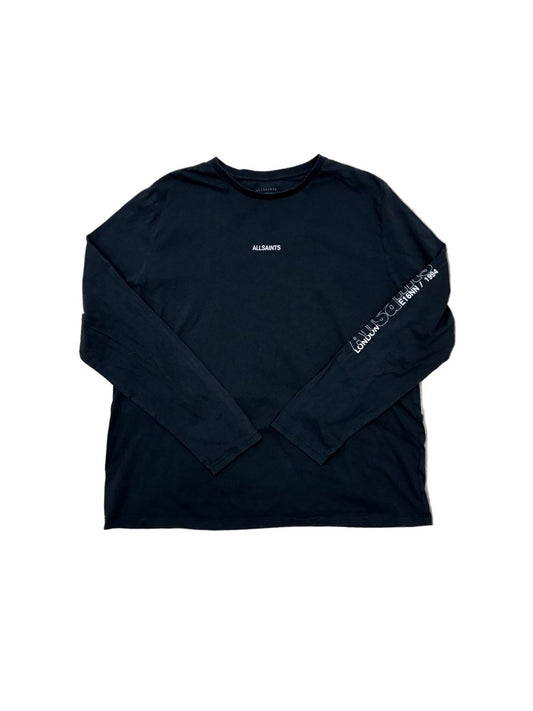 All Saints Center Logo Long Sleeve T-Shirt - 2XL - ALL GOODS - ALL GOODS