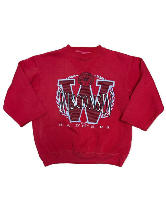 Badgers Crewneck - Medium - ALL GOODS - ALL GOODS