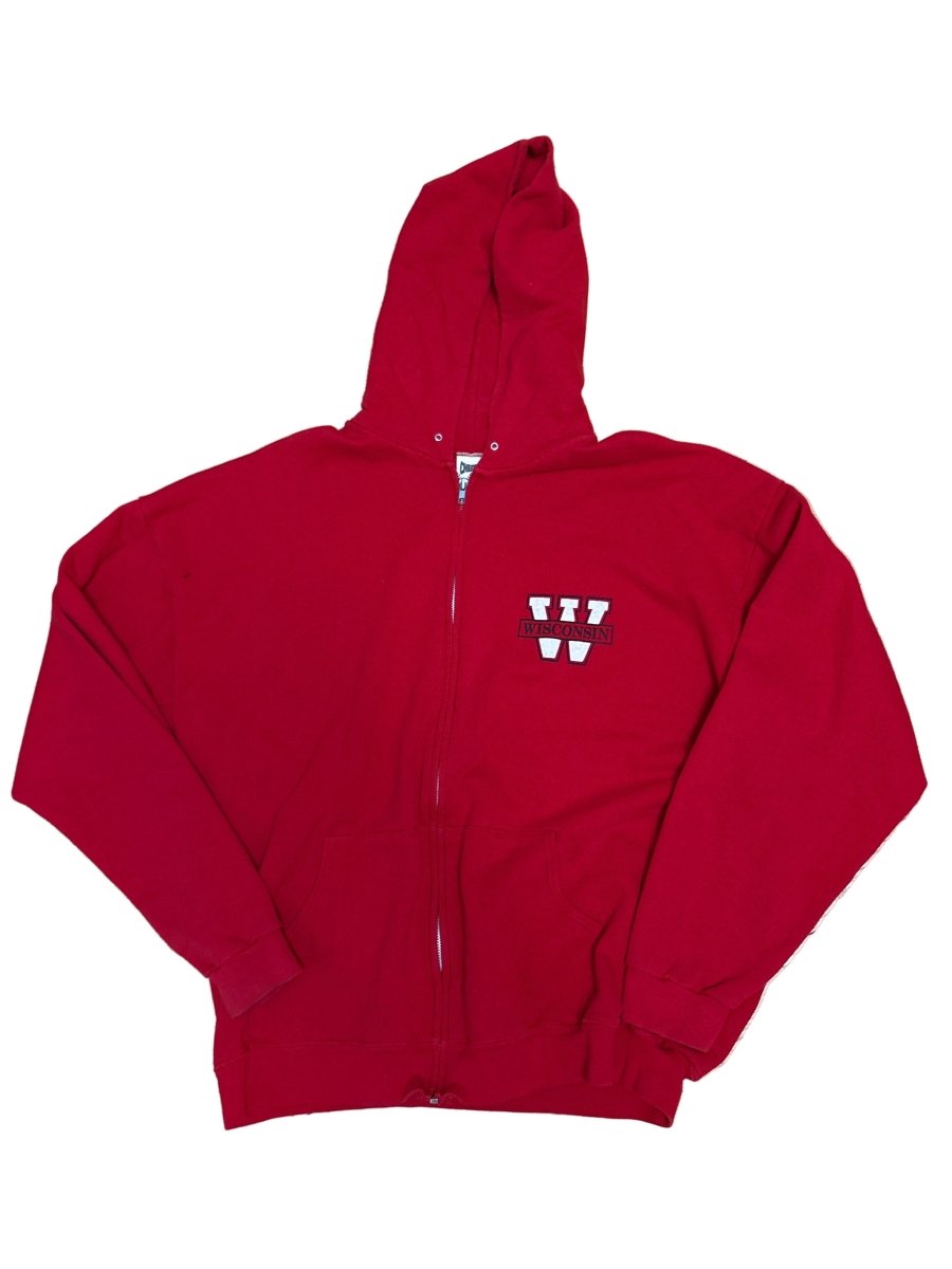 Badgers Zip - Up Hoodie - XL - ALL GOODS - ALL GOODS