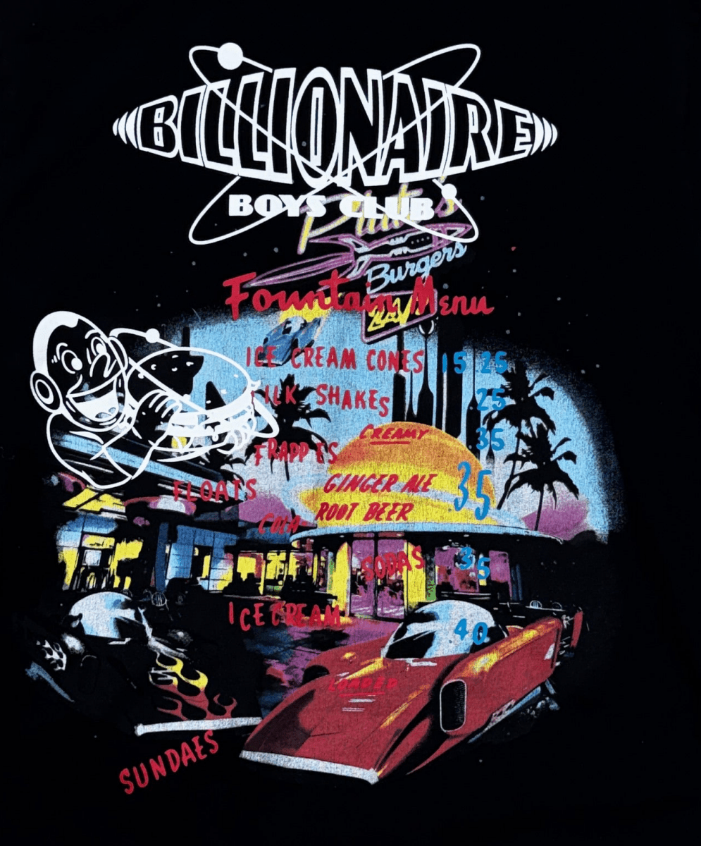 Billionaire Boys Club Cropped T-Shirt - 2XL - ALL GOODS - ALL GOODS