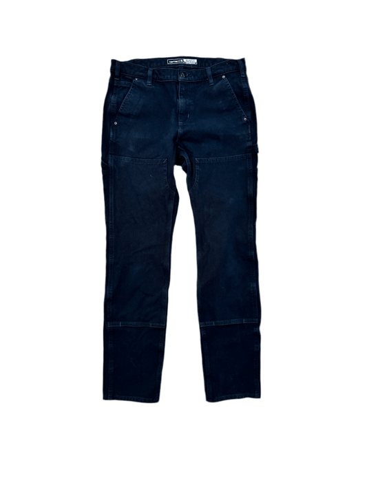 Black Carhartt Double Knee Work Pants - ALL GOODS - ALL GOODS